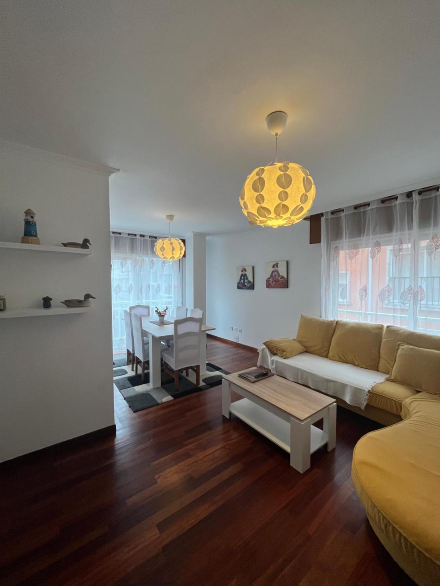 Apartamento Xacobe Grove, 120 Metros Totalmente Equipado, Luminoso, Centrico Y Con Plaza De Garaje O Grove Exterior foto